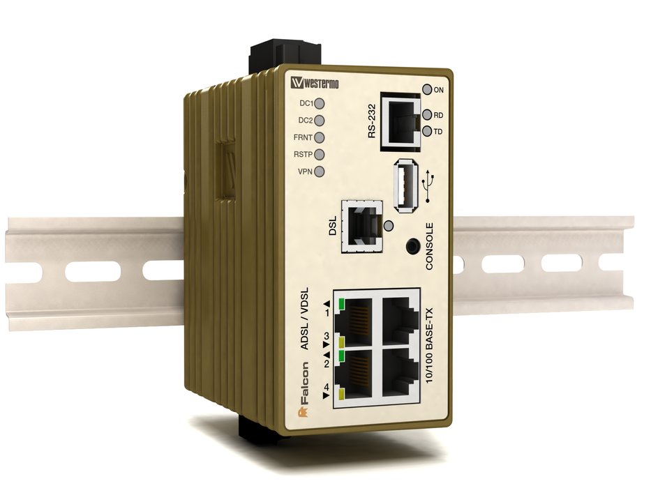 Falcon – pierwszy na świecie ruter VDSL2 do zastosowań przemysłowych